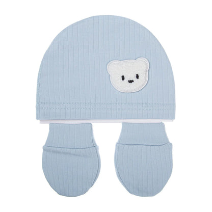 Ensemble Bonnet, Gants, Chaussons Ours