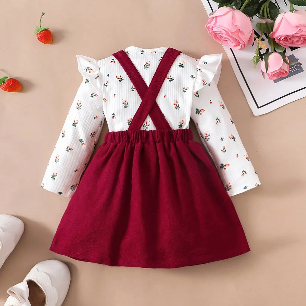 Ensemble Fille 2 Pièces – Robe et Body